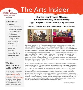 April 2014 Arts Insider 1