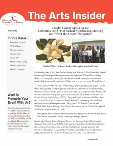 May 2013 Arts Insider