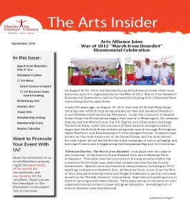 September 2014 Arts Insider 1